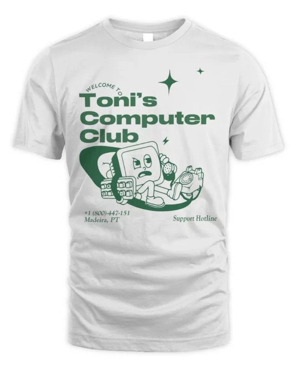 Reved Merch Tonis Computer Club Shirt